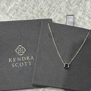 Kendra Scott Gold Davie Necklace in Iolite